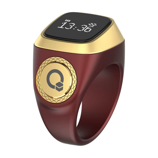 Smart Tasbeh Digital Azan Alarm Clock Tasbeeh Tasbih Zikr Ring Iqibla