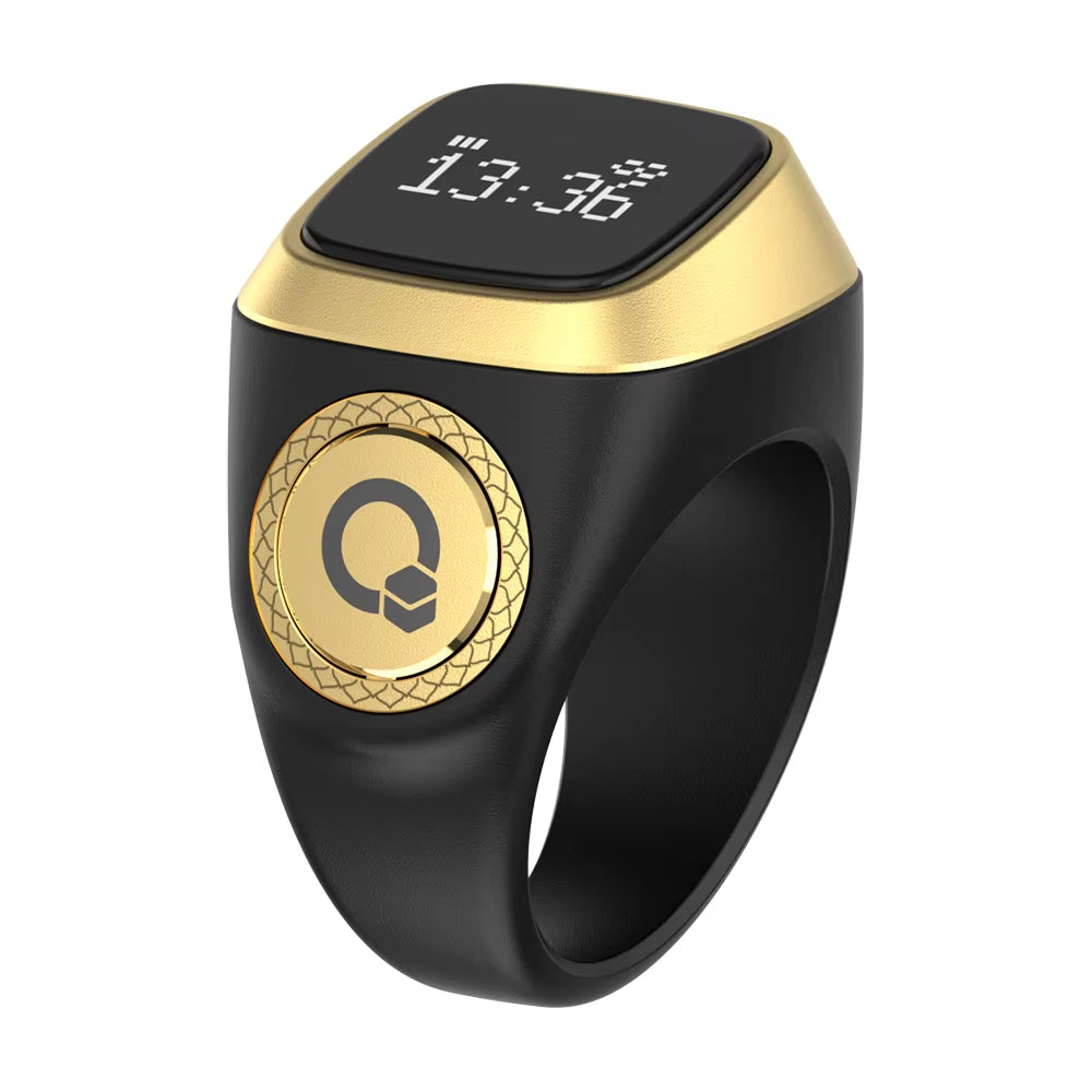 Smart Muslim Islamic Oem Electronic Zikir Counter Digital Azan Alarm Clock Tasbeeh Tasbih Zikr Ring Iqibla